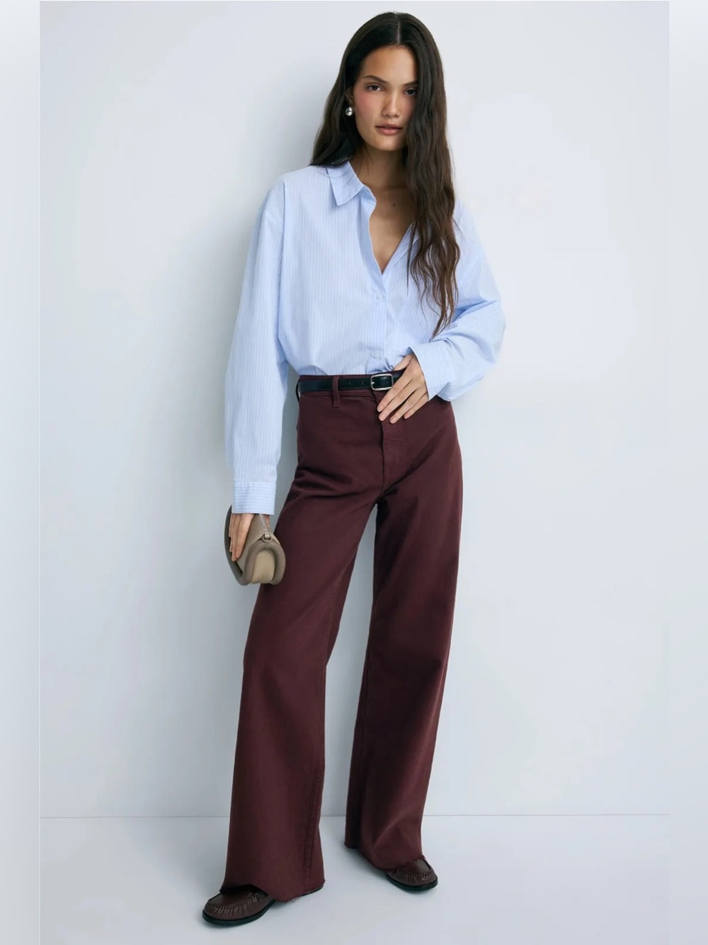 *Flawed RTR Pistola Penny High Rise Wide Leg Jeans (0492)